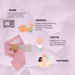 Caring Mom Gentle Soothe Baby Colic Belt - Fast Relief for Gas & Upset Stomach, Comforting Heated Belly Wrap, Safe & Adjustable Infant Swaddling Belt - Natural Comfort from Newborns to Toddlers - Image 5